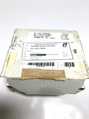 Elliott Company Part No. 1032400-248-04130-04880 Oil Seal Ring Compressor Type