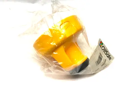 NEW OILSAFE UTILITY LID, YELLOW, 48MM OPENING