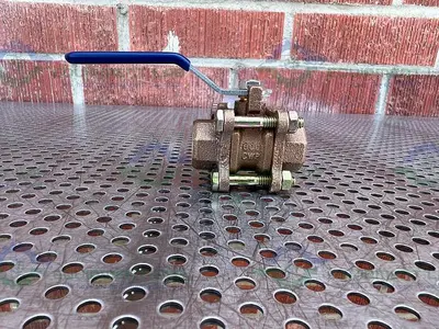 NEW NIBCO T-595-Y-66-X BRONZE BALL VALVE 1/2" THREADED