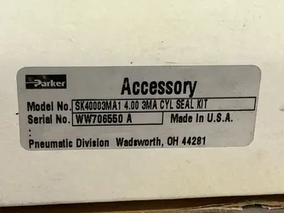 Used PARKER SK40003MA1 4.00 3MA CYL SEAL KIT Miscellaneous MRO Ohio US | HGR 24 #1325097