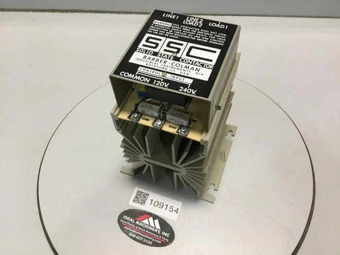 Used BARBER COLMAN CA11-24060-22-0-20 PLC Contactors | Ideal Machinery #619881