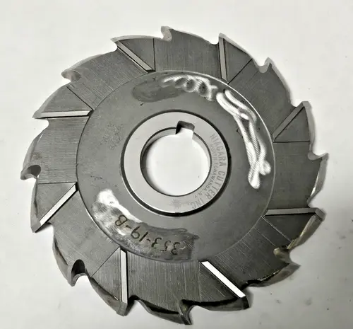Niagara Milling Cutter 6 x 3/8 HIGH SPEED STEEL HSS resharpened