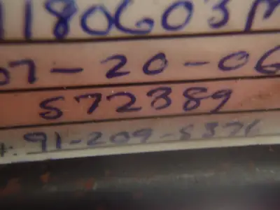 USED MILCO PNUEMATIC CYLINDER