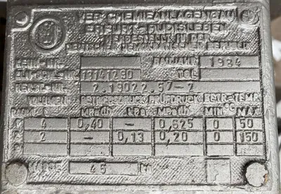 1969 CWH 40 L Reactor de presión y atmósfera de aleación Kettle (0-499 gal) | Perry Equipment (22)