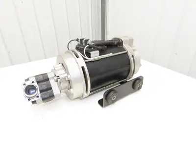 Hyster 8813389 Forklift Hydraulic Motor 48V & Pump 8811653 Removed From E80XN