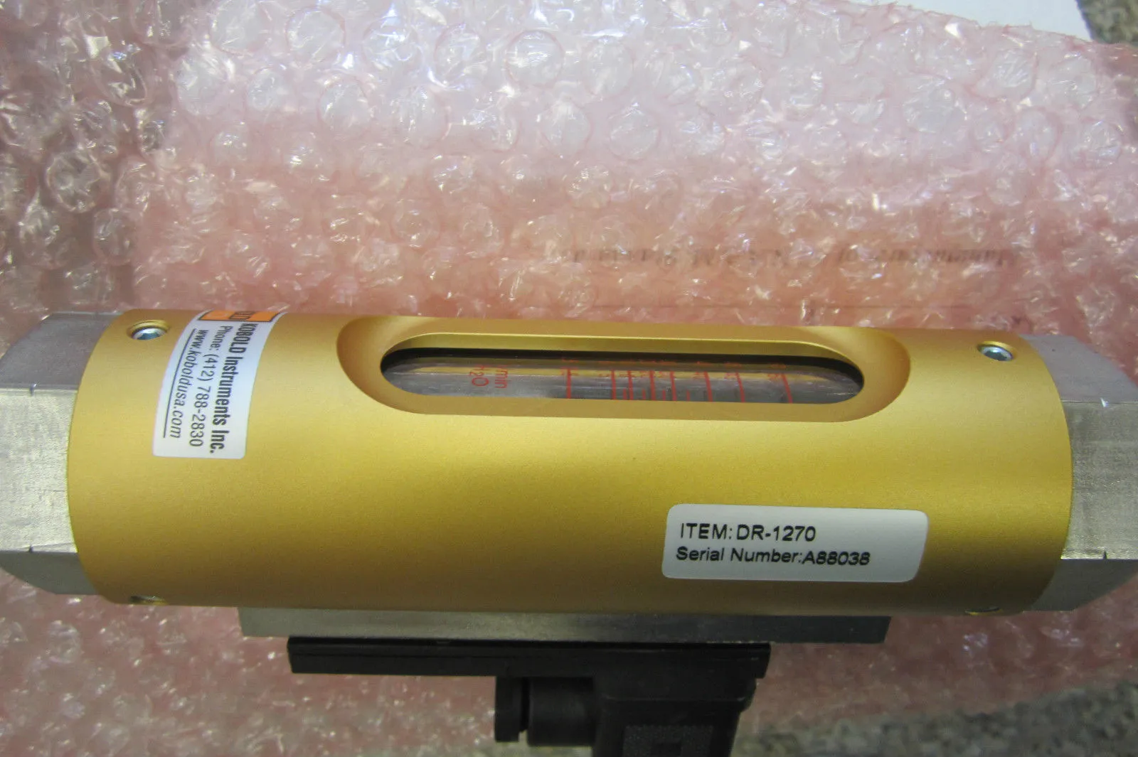 NEW KOBOLD INSTRUMENTS DR-1270 FLOW METER DR1270