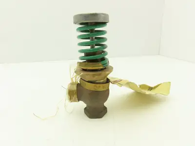 Johnson Controls V-3752-6007 1/2" Steam Union Angle Valve 3-6 PSI