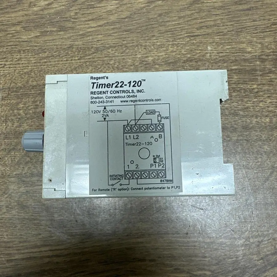 New | in-Stock REGENT 22-120 D0.5S Industrial Controls Ohio US | Surplus Asset Holdings #1243817