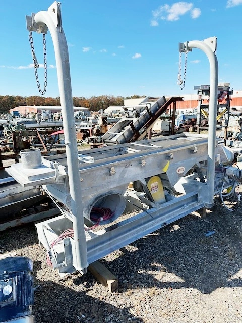 Used WITTE 20" x 12' Fluid Bed Dryers New Jersey US | Perry Equipment #119999