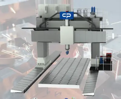 ZOPO SP30100WGL-RIII Gantry Vertical Milling Center | Megatel CNC Solutions Inc. (1)