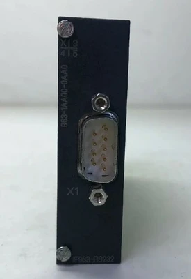 USED Siemens 6ES7963-1AA00-0AA0