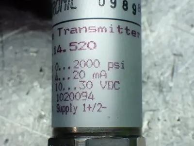 Used WIKA 891.14.520 Pressure Transmitters Ohio US | HGR 24 #831546