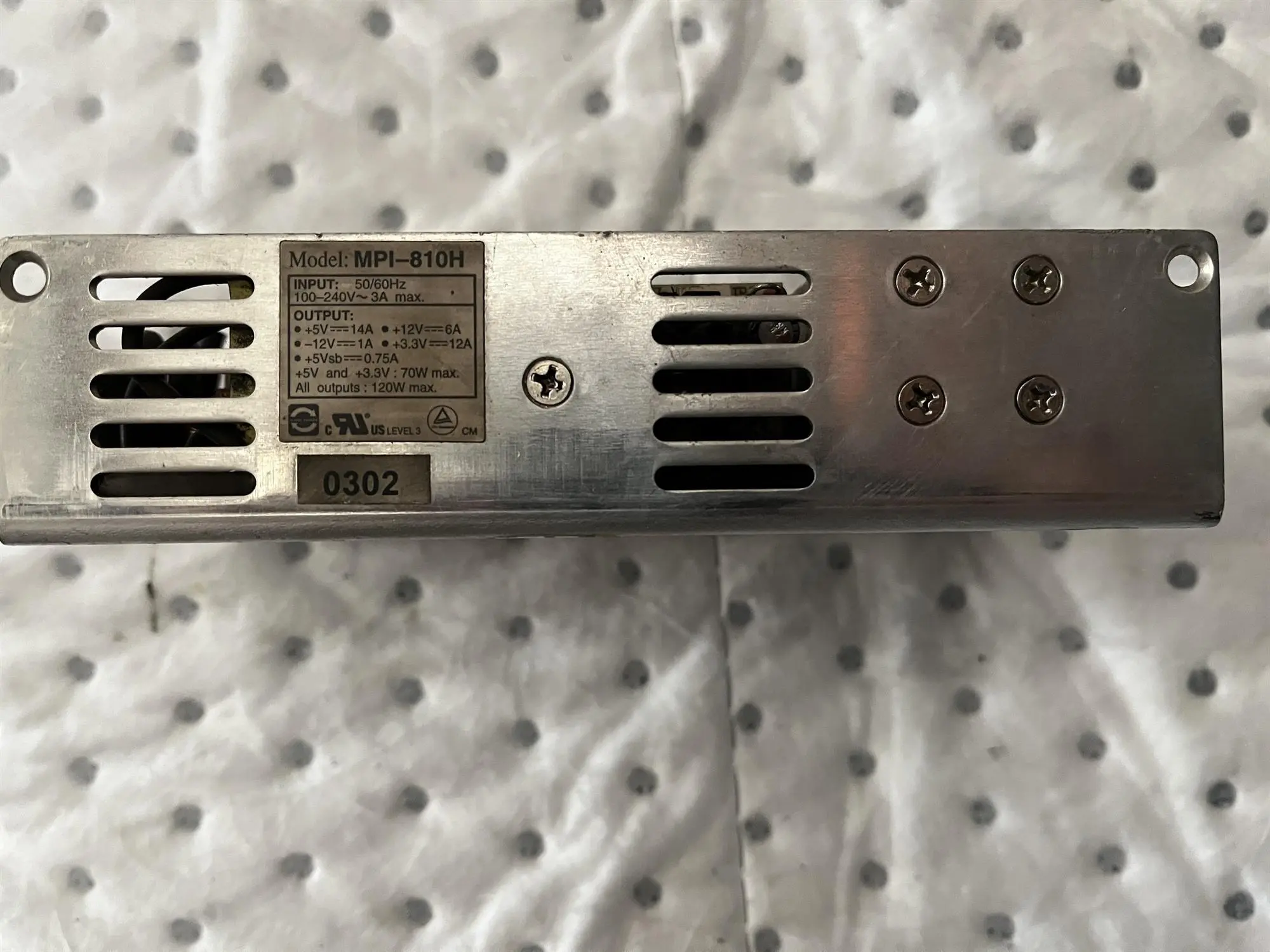 USED BICKER MPI-810H POWER SUPPLY