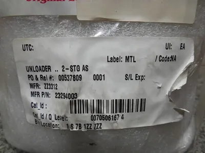 Worthington 232940G3 Air Compressor Unloader Valve Assembly New
