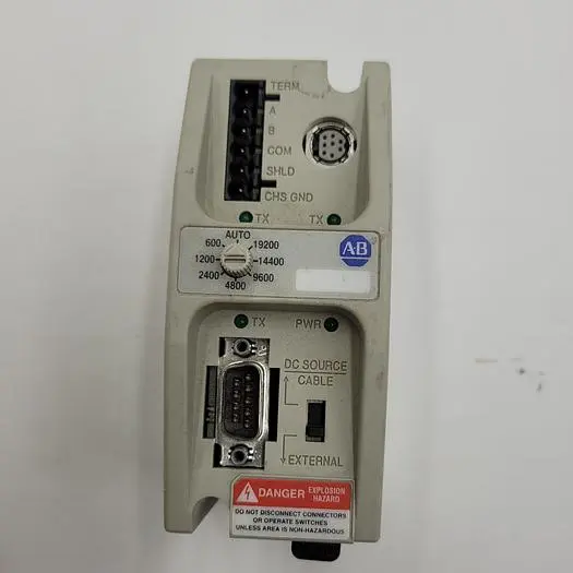 Used ALLEN-BRADLEY ALLEN BRADLEY ADVANCED INTERFACE CONVERTER 1761-NET-AIC SER B Power Converters - Battery Chargers | ND Industrial Surplus #1225471