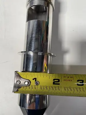 Stainless Steel  Pointed-Plunger Lance Sampler Probe w/ 60" Rod