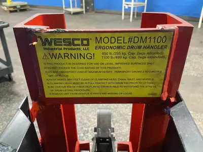Used WESCO DM1100 Drum Lifters Ohio US | HGR 24 #1304114