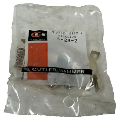 LOT OF 3 NEW CUTLER-HAMMER 6-23-2 CONTACT KITS 3P SIZE 1