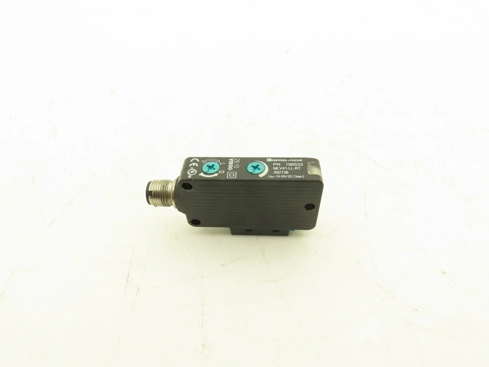 Pepperl Fuchs 198533 Fiber Optic Photoelectric Sensor 10-30VDC
