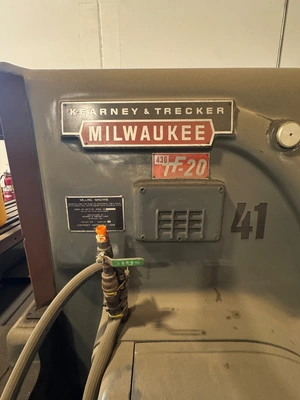 KEARNEY & TRECKER 430TF-20 MILLING MACHINES, HORIZONTAL | Wheeler Machinery Sales (3)