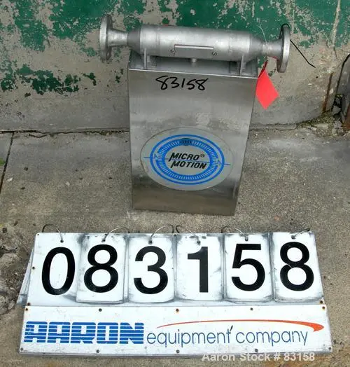Used MICRO MOTION D100S-SS Pumps (Metering) Illinois US | Aaron Equipment #85825