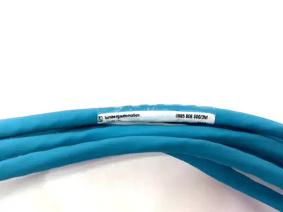 New | in-Stock Lumberg Automation Industrial Ethernet Cordset 0985 806 500/3M PLC Ethernet Equipment Michigan US | Maverick Industrial Sales #1393095