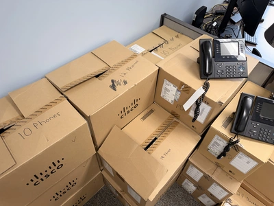 Used (250 +) CISCO PHONES CP-9951 AND OTHERS Office Equipment Michigan US | Miedema Asset Management Group #1419312