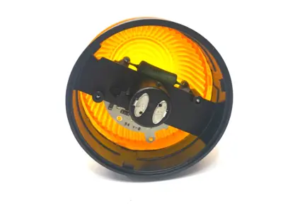 USED WERMA PERMANENT LED BEACON AMBER 24V