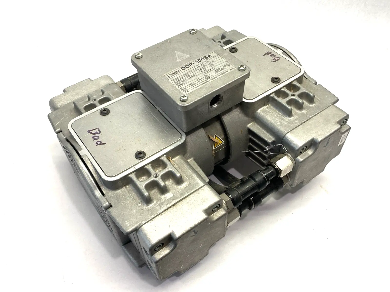 Used Ulvac Dry Vacuum Pump 300-330L/min 50/60Hz Dry Pumps Michigan US | Maverick Industrial Sales #1502375