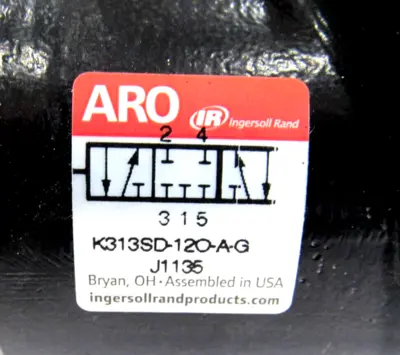 NEW ARO K313SD-120-A-G SOLENOID CONTROL VALVE K313SD120AG