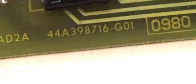 USED GENERAL ELECTRIC 44A398716-G01 CIRCUIT BOARD 44A398716G01