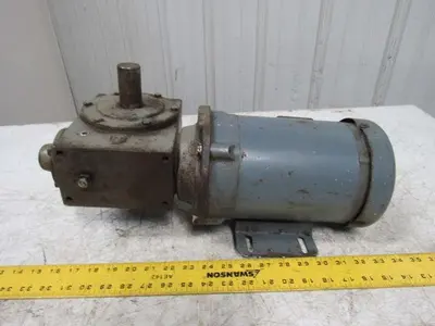 Hub City 02-20-21606-264 264 Double Shaft Gear Box 5:1 W/1/2HP Baldor 3PH  Motor