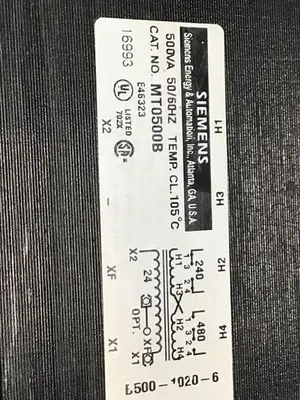 USED SIEMENS MT0500B