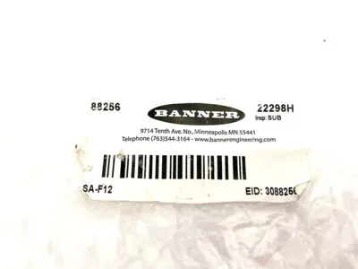 USED BANNER ENGINEERING MOUNTING BASE, 70MM DIAMETER, 1/2" NPSM, 88256