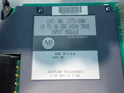 USED ALLENBRADLEY 1771IBN