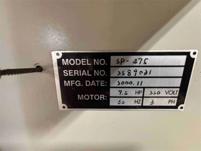 Used 2000 LOBO SP-475 Woodworking Shapers Colorado US | MachineryMax #1518842