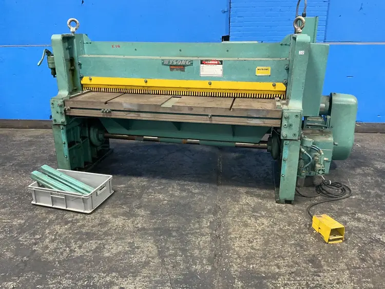 Used WYSONG 1072 Power Squaring Shears (Inch) Ohio US | HGR 24 #1322833