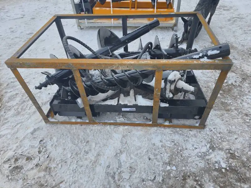 AGT Skid Steer Auger Attachment - 6/12/14 Inch (SSECG-Y/SSECAG-Y)