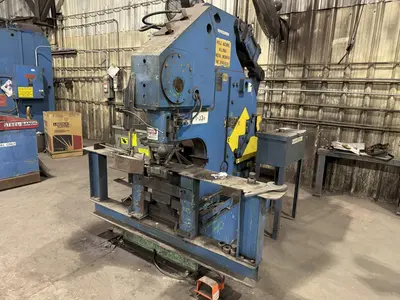 105 TON HILL ACME MODEL #6 HYDRAULIC IRONWORKER: STOCK #23402