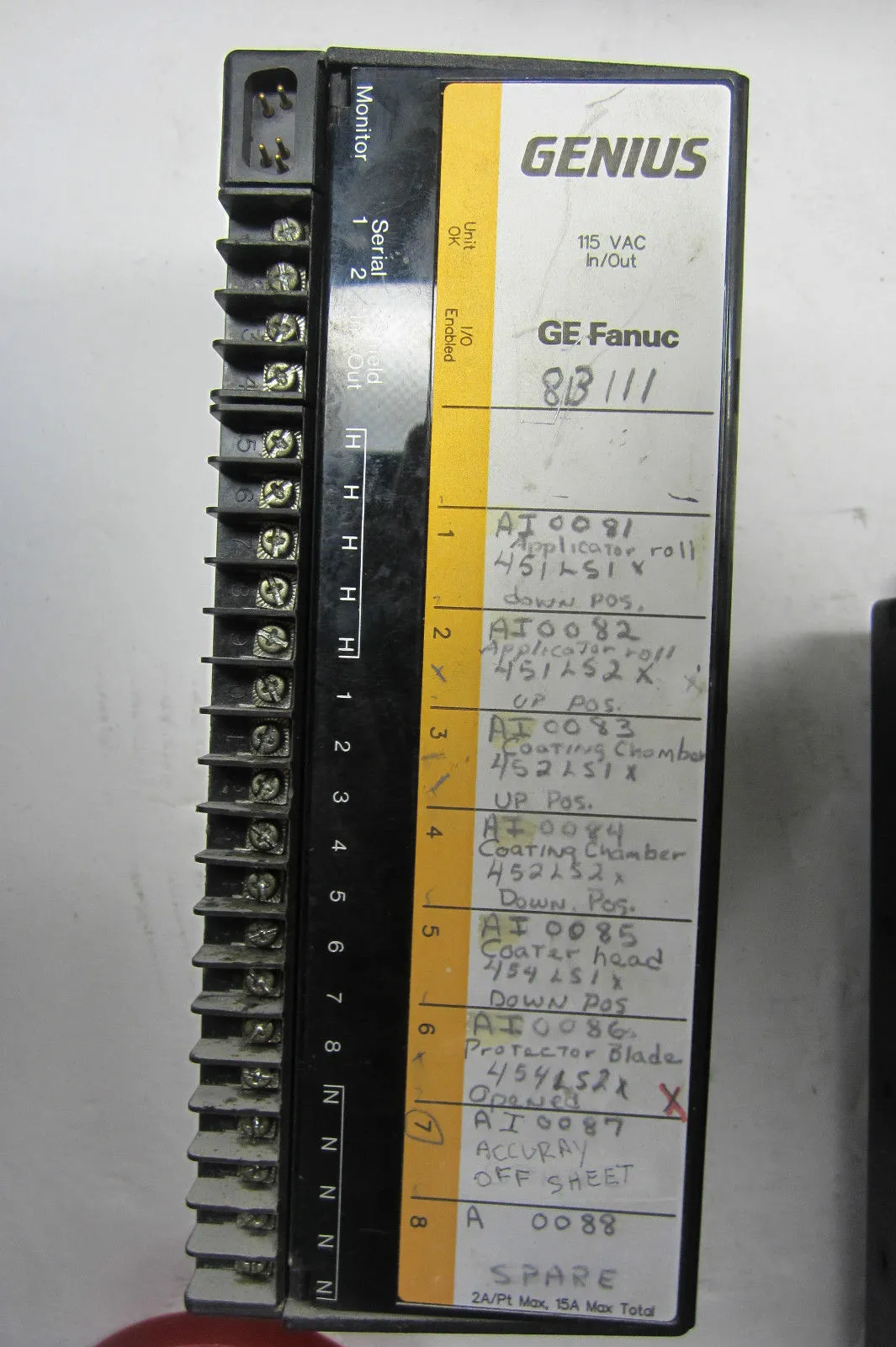 GE FANUC IC660ELD100G I/O MODULE
