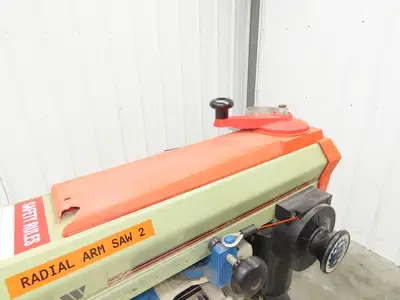 Omga 600 Radial Arm Saw 14" Blade 5Hp Motor 24" 600mm Rip 230/460V 3Ph