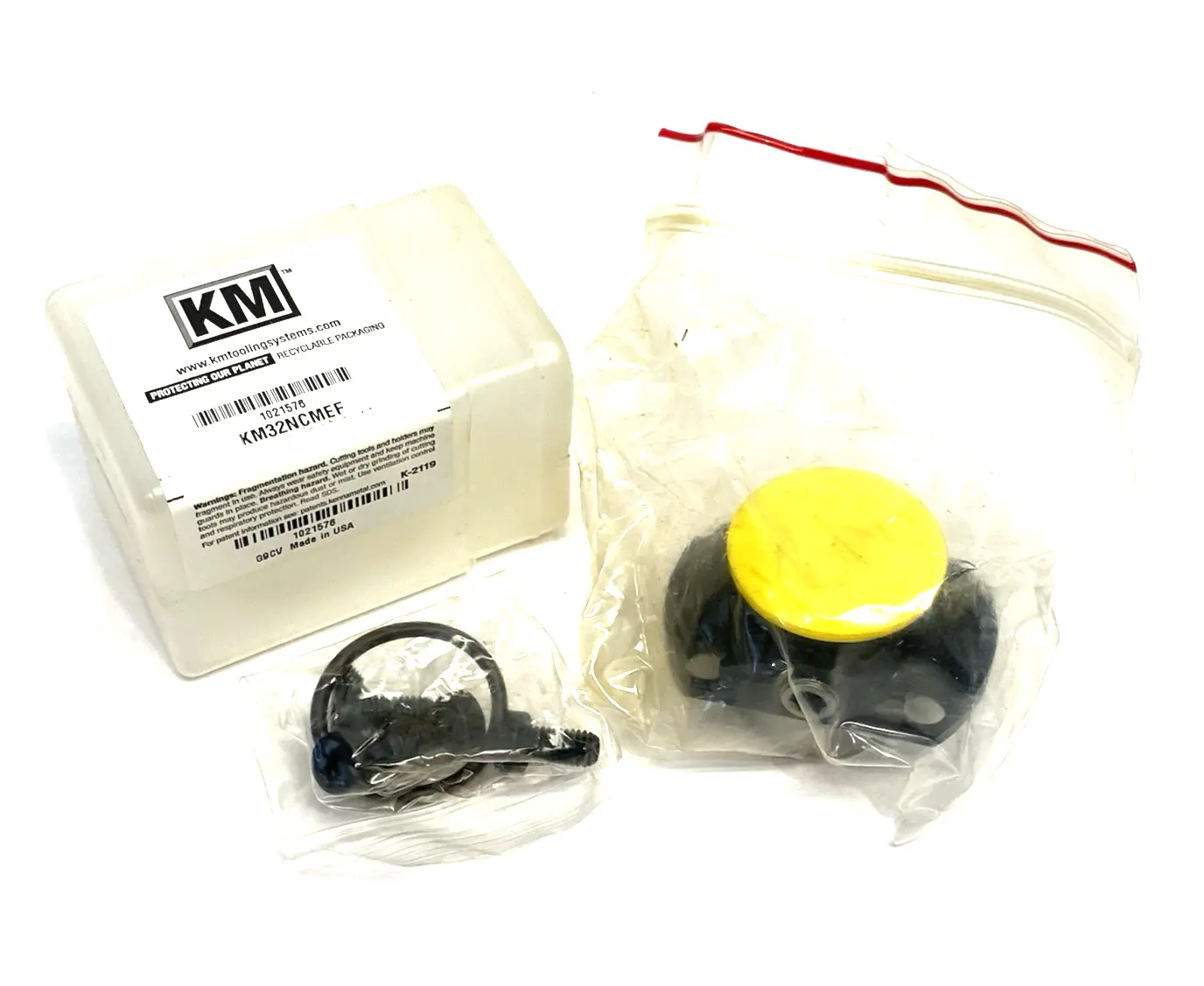 NEW KENNAMETAL KM™ MANUAL CLAMPING UNIT FLANGE MOUNT, EXT. LENGTH KM32NCMEF