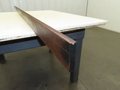 Press Brake Die 114-1/2" Long 90° V 1/4" W 2-3/8" H 1/2" Width