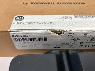USED ALLEN-BRADLEY SER. A ELECTRONIC MOTOR STARTER, NON-REVERSING