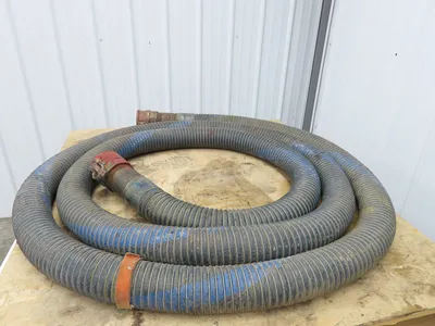 Flexmaster 3"ID x 23' Flexible Blue Chemical Transfer Hose Camlok Ends