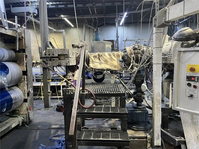 67" Wide Welex Sheet Line With 6" Extruder