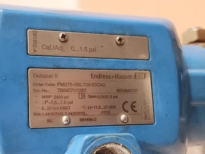 USED Endress+Hauser PMD75-SBL7D61DCAU