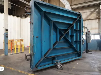 Box Furnace 84"W x 72"L x 60"H, Gas-Fired