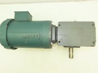 Leeson Gearmotor 30:1 Reducer 58 RPM 1Hp 230/460V 56C RH Morse Raider 262Q56R30