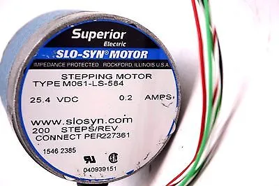 NEW SUPERIOR SLO-SYN M061-LS-584 STEPPING MOTOR M061LS584